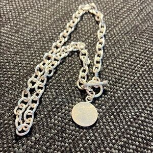 Mexican Silver 925 Chain w toggle & charm